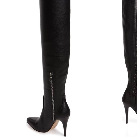 charles david kastell over the knee boot